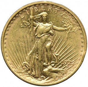 USA, 20 dolarów 1922