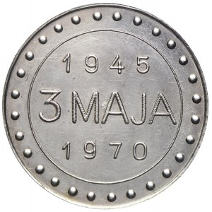 Medal - Cieszyńscy Numizmatycy 1970, srebro