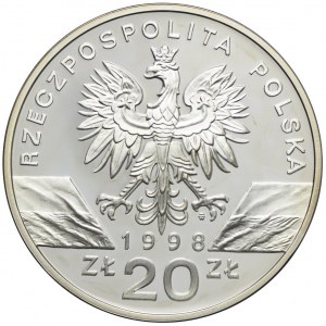 20 złotych 1998, Ropucha Paskówka
