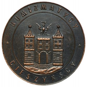 Medal - Numizmatycy Cieszyńscy 1970, brąz