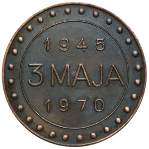 Medal - Numizmatycy Cieszyńscy 1970, brąz