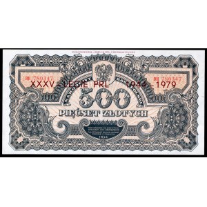 500 złotych 1944 ...owe - BH - emisja pamiątkowa