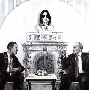 THE KRASNALS. KRASNAL HAŁABAŁA, We are White, we are the World / Barack Obama, Michael Jackson, Vladimir Putin, 2009