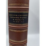 DZIENNIK Urzędowy Królewskiej Regencyi w Poznaniu na rok 1850. Amtsblatt der Königlichen Regierung zu Posen.