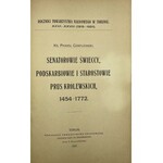 Czaplewski Paweł, Senatorowie świeccy, podskarbiowie i starostowie Prus Królewskich, 1454-1772.