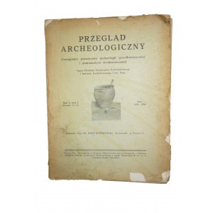 PRZEGLĄD ARCHEOLOGICZNY tom V , zeszyt 1, rok 1933-34, Poznań 1933