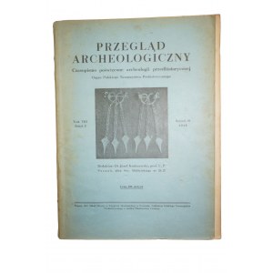 Przegląd archeologiczny tom VIII, zeszyt 2, rocznik 25, Poznań 1949