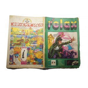 RELAX zeszyt nr 2 Magazyn opowieści rysunkowych, wydanie I, rok 1976