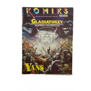 KOMIKS 1/6' 89 YANS Gladiatorzy, wydanie I, Warszawa 89
