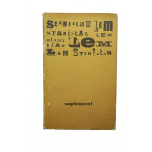 LEM Stanisław - Suplement, wydanie I , 1976 rok