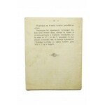 Katalog Drukarni Przedświtu w Londynie 1892 rok