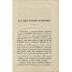 SIEMIEŃSKI, Lucjan - Żywot Tadeusza Kościuszki / Lucyan Siemieński. Kraków 1866, Wyd...