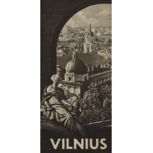 VILNIUS. B. m. i r. [1939], Išleido Lietuvos Turizmo Drauija. 23 cm, s. [32], ilustr., plan. Folder w jęz...