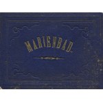 MARIENBAD. [Leporello z 23 grafikami z widokami miejscowości]. B. m. i r. [ok. 1850], b. druk. 10,5x14 cm, k...