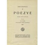 KONOPNICKA, Maria - Poezye: wydanie zupełne, krytyczne / Marya Konopnicka; oprac. Jan Czubek...