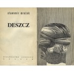 MROŻEK, Sławomir - Deszcz / [okł., ilustr...