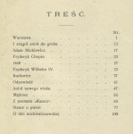 ŻUŁAWSKI, Jerzy - Z domu niewoli: poezje. Kraków 1902, D. E. Friedlein. 16 cm, s. [8], 125, [2]; opr. wyd....