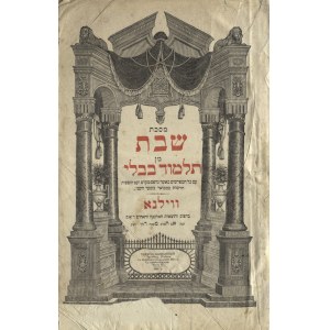 [TALMUD Babiloński] Masekhet shabat min Talmud Bavli: [...] Talmud” Vavilonskij: Traktat” Šabat”...