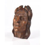 GAJEWSKI, Teodor (1902-1948) - Dante. Rzeźba w drewnie: 27,5x16,5x11,5 cm, sygn. TG...