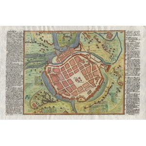 [POZNAŃ] Posen: Die Haupt Stadt in Gros Polen. [Gabriel Bodenehr II, Augsburg ok. 1720]...
