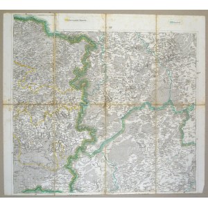 [KOWNO, Grodno] Karte vom Preussischen Staate [...]. Sect. VIII. [Kauen, Grodno]. Miedzioryt na arkuszu 49x54...