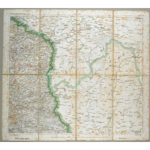 [BRZEŚĆ Litewski] Karte vom Preussischen Staate [...]. Sect. XVIII. [Brzesc]. Miedzioryt na arkuszu 49x55 cm...