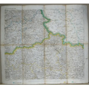 [LWÓW] Karte vom Preussischen Staate [...]. Sect. XXXIII. [Lemberg]. Miedzioryt na arkuszu 49x55 cm...