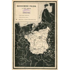 DĄBROWSKI, Józef - Mapy do dziejów Polski. Warszawa [po 1900], Wydawnictwo M. Arcta. 21x30 cm, k. tabl...
