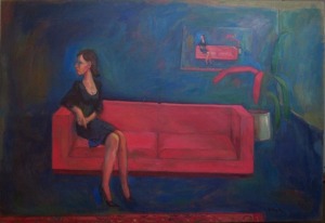 Łukasz Zbroja, Kobieta na kanapie