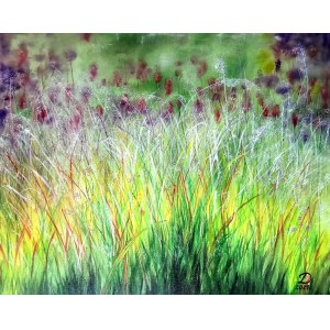 Dorota Drzał (b. 1983), In the Land of Grass, 2021