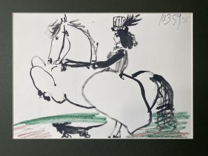 Pablo Picasso ( 1881 – 1973), Z cyklu Toros y Toreros