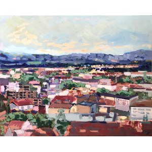 Gabriela Paluch, Stadt am Morgen, 2021