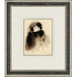 Alfons Karpiński (1875-1961), Portret damy