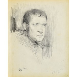 Eugeniusz ZAK (1887-1926), Głowa mężczyzny, 1903