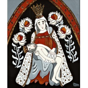 Ewelina PĘKSOWA (1923-2015), Pieta (Our Lady of Limanowa (1988).