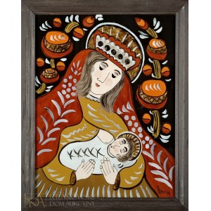 Ewelina PĘKSOWA (1923-2015), Mother of God Feeding.