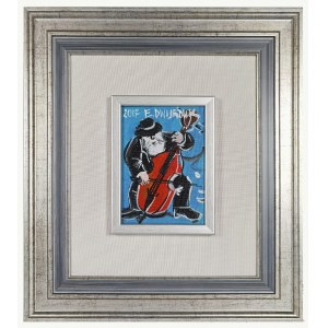 Edward DWURNIK (1943-2018), Kontrabasista I, 2017