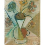 ELISABETH RONGET (1893-1962), Kwiaty w wazonie [kubistyczne]