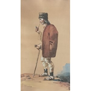 Malarz nieokreślony, XIX / XX w., Góral z fajką, 1897