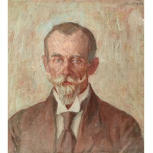 OLSZEWSKI, XX w., Portret męski