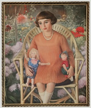 Marian KLAKLIK (1895-1967), Dziewczyna z lalkami