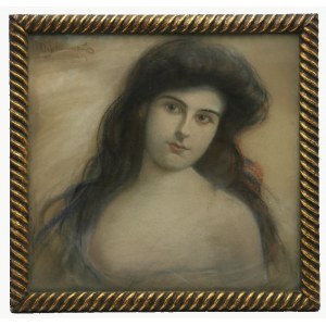 Michał ICHNOWSKI (1857-1915), Brunetka, 1909?