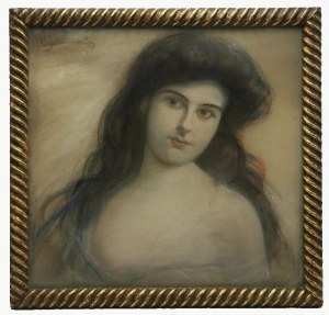 Michał ICHNOWSKI (1857-1915), Brunetka, 1909?