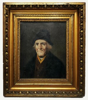 Apolinary Stanisław KOTOWICZ? (1859-1917), Portret starszego mężczyzny