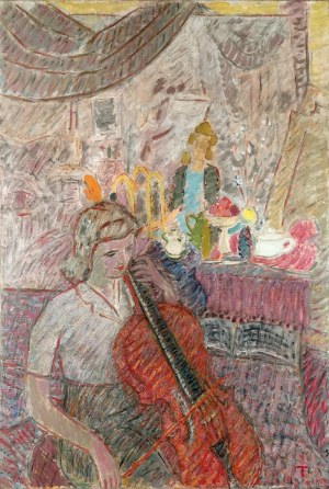 Wacław TARANCZEWSKI (1903-1987), Koncert w atelier II, 1948