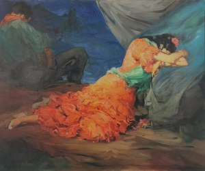 Francisco Rodríguez CLEMENT (1861-1956), Skończony taniec