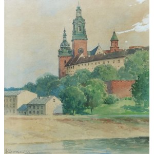 Adam SETKOWICZ (1876-1945), Widok na Wawel