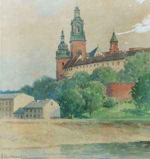 Adam SETKOWICZ (1876-1945), Widok na Wawel