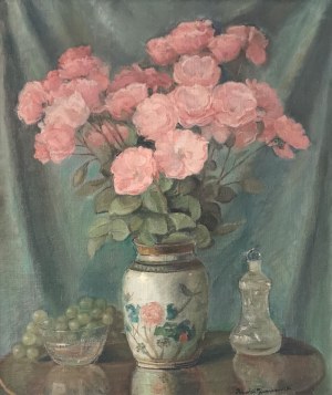 Błażej IWANOWSKI (1889-1966), Kwiaty w wazonie