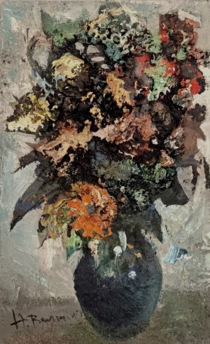 Henryk BARANOWSKI (1932-2005), Kwiaty w wazonie